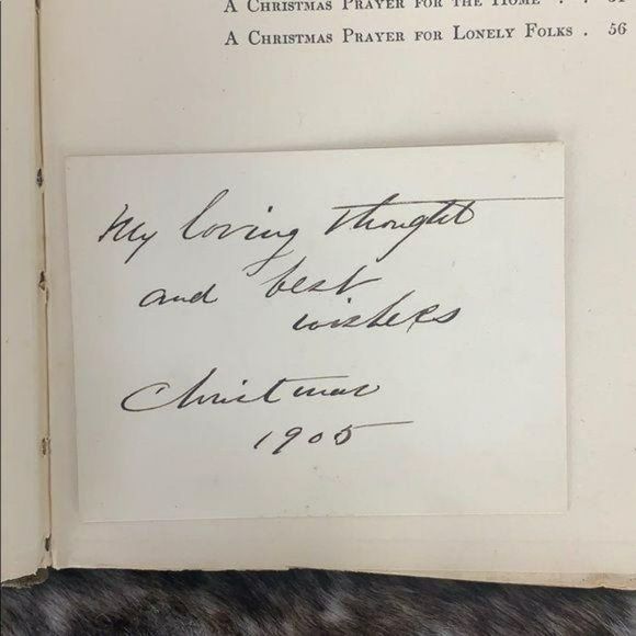 The Spirit Of Christmas‎ By Henry Van Dyke Hardback 1905  Charles Scribners Sons - Picture 8 of 8